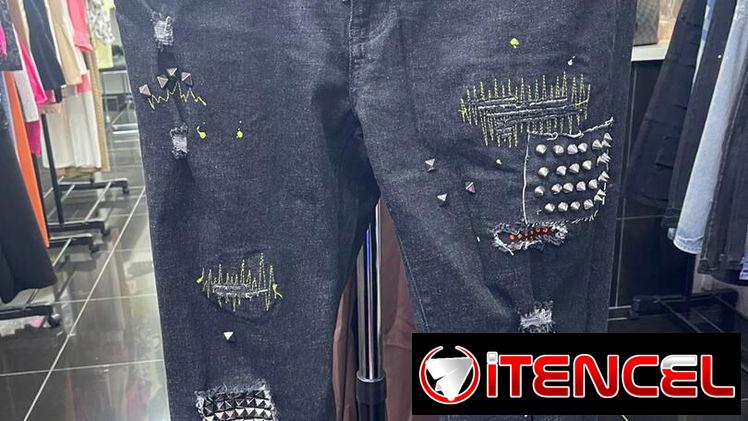 Pantalon de mesclilla hombre