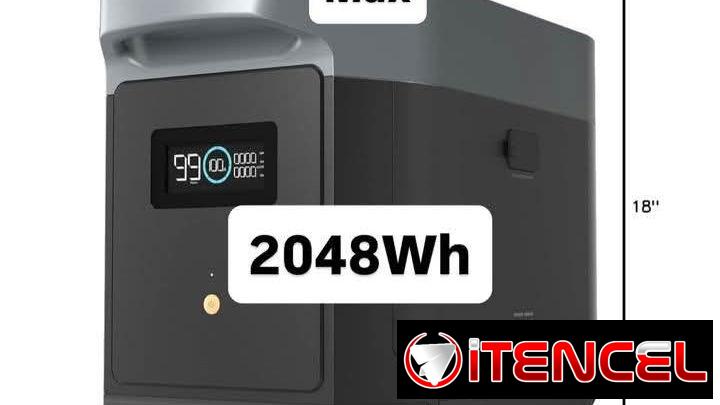 BATERIA EXTRA DELTA 2 DE 1024WH. NUEVA EN CAJA! DUPLICA CAPACIDAD CARGA