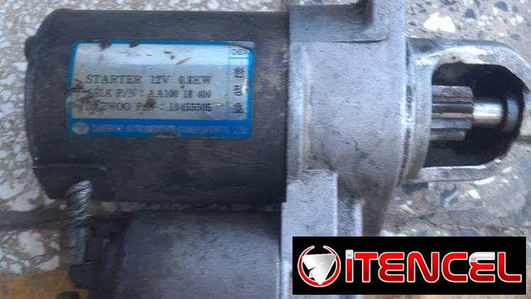 Vendo motor de arranque y alternador
