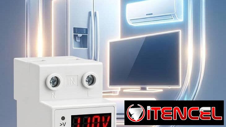 Protector de voltaje inteligente para toda la casa 110V y 220V 63A máximo. Proteje equipos de refrigeración también