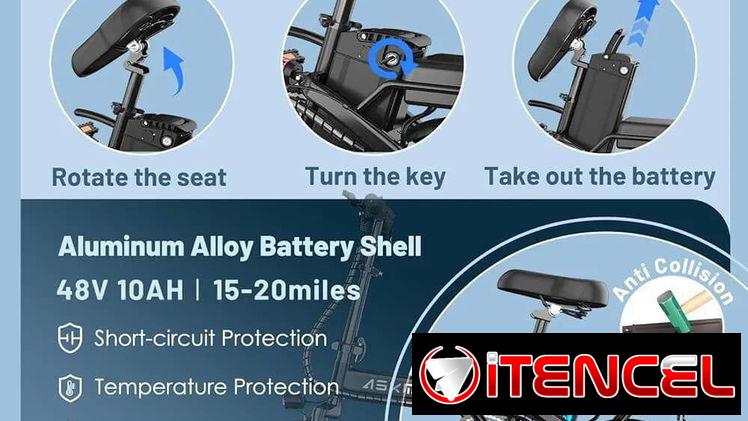 bicicleta electrica plegable askmy e14
