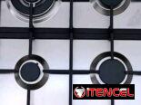 Cocina Empotrada de Gas 4 Quemadores Cooper Premium magneto, Acero Inoxidable precio $140 USD transporte incluido