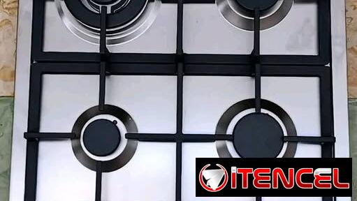 Cocina Empotrada de Gas 4 Quemadores Cooper Premium magneto, Acero Inoxidable precio $140 USD transporte incluido