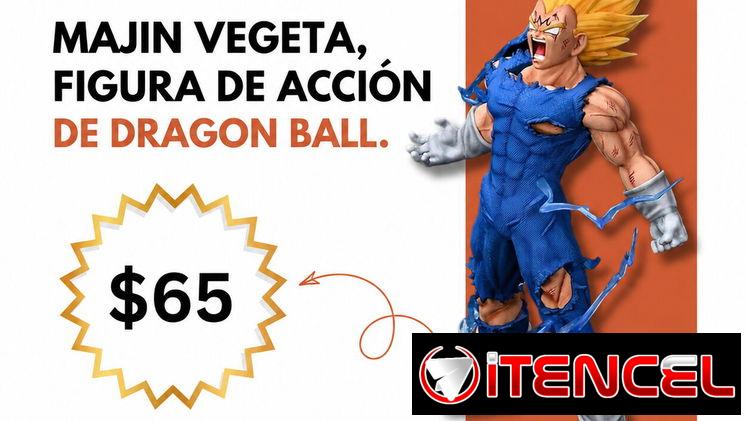 Majin Vegeta, figura de acción de Dragon Ball. | videojuegoshabana.com