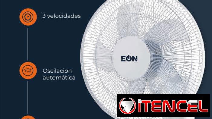 Ventilador De Pared 16″ marca EON