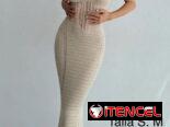 Vestido tejido de playa