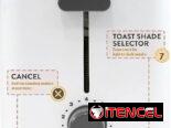 🍞 TOSTADORA ELITE GOURMET COOL TOUCH | 2 REBANADAS | RANURAS EXTRA ANCHAS | 7 NIVELES ENVÍO DISPONIBLE* + GARANTÍA**