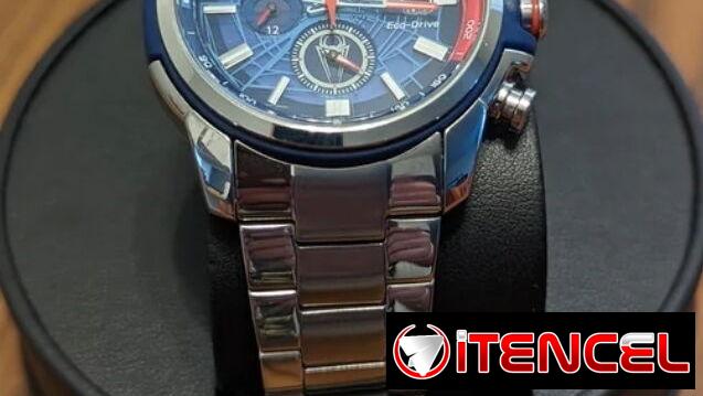 RELOJ CITIZEN ECODRIVE SPIDER-MAN , EDICIÓN DE MARVEL (CA0429-53W) DE HOMBRE , 44MM EN ACERO INOXIDABLE , NUEVO 58049738