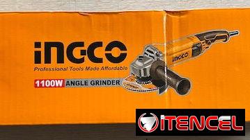 Amoladora Angular INGCO 110volt y  1100 watt para uso profesional!!!