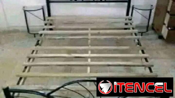 Cama camera o 3/4 con mesas de noche. Entrega sin costo adicional en toda la habana.