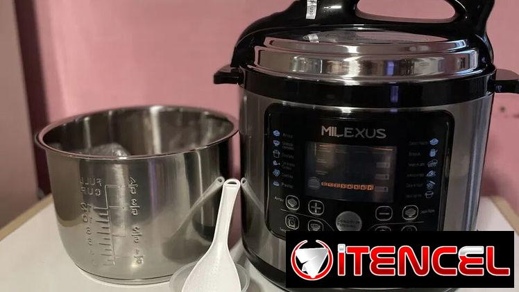 🥘65 🥘 OLLA REINA DIGITAL MILEXUS 6 LITROS. MENSAJERÍA CON FACTURA Y GARANTÍA. TLF 54833699