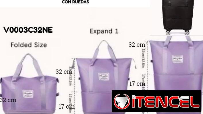 BOLSO DE VIAJE PLEGABLE