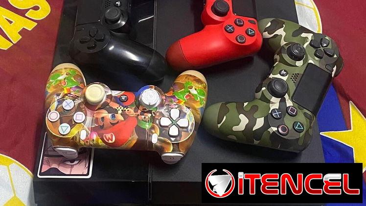 Playstation 4 con 4 mandos disco de 1tb y muchos juegos
