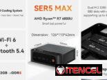MiniPC BeeLink SER 5 MAX AMD Ryzen 7 6800U | 24GB RAM | SSD 500GB| Pc escritorio