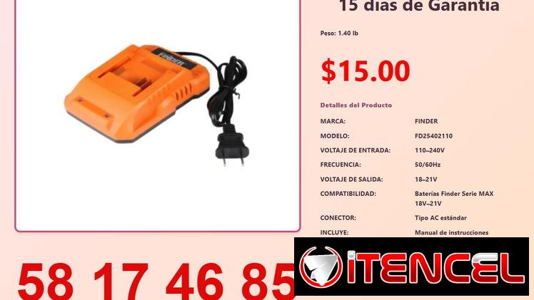 CARGADOR DE BATERÍA 21V FD25402110