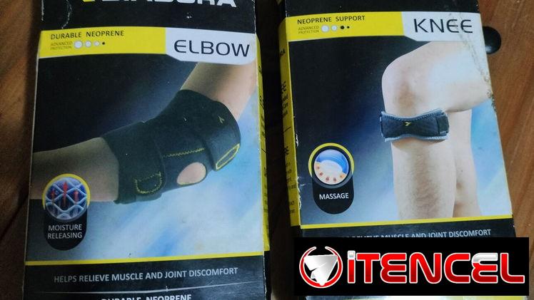 Soporte para codo y rodilla marca Diadora