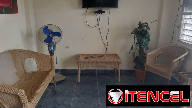 RENTA DE CASA DE DOS HABITACIONES A 3 CUADRAS DE LA PLAYA DE GUANABO PARA CUBANOS.53880216
