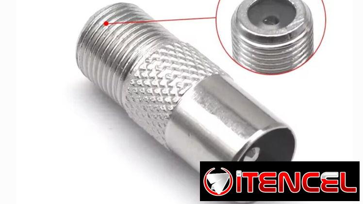 Adaptador de Antena Norma europea a tipo F (estándar)