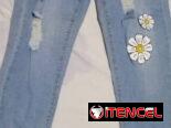 Pantalón de mujer de mezclilla