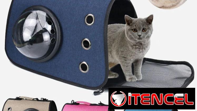 BOLSOS TRANSPORTADORES PARA PERROS Y GATOS 🔴