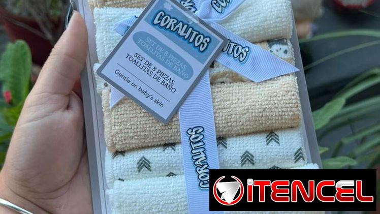 Set de 8 piezas y 24 piezas de toallitas para bebés🌸*(GHC)