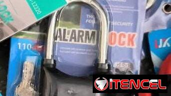 Candado con alarma