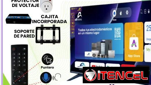 Televisores de 43 y de 50 pulgadas con cajita, soporte y regulador de voltaje incluidos en el precio al mejor precio.
