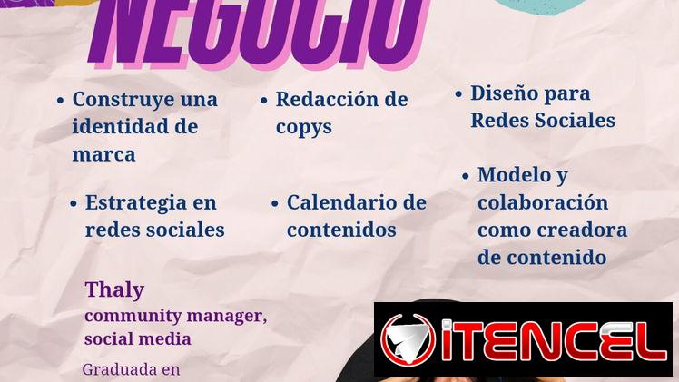 Community Manager, Social Media, Modelo y creadora de contenido
