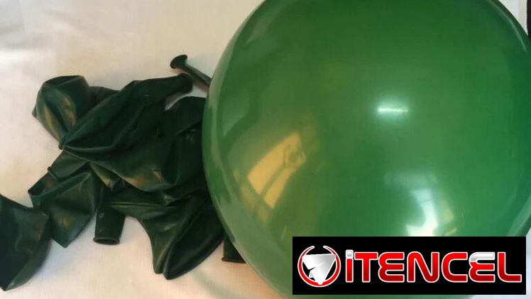 12″ Latex Verde Oscuro  (TPEx)