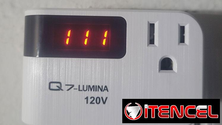 Protección y seguridad para tus inversiones.⚡Protector de voltaje Q7-LUMINA (120V)
