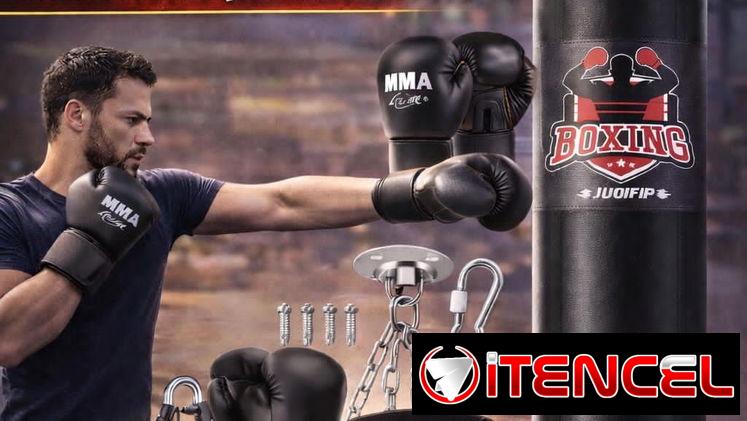 Kit de boxeo y kit entrenamiento abdominal