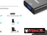 – Adaptador HDMI a VGA 1080p (sin audio)