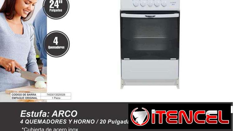 Cocina SANKEY 4 hornillas con horno de gas
