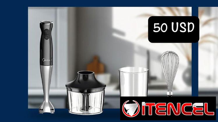 🍹BATIDORA DE MANO  ✅ MIDEA  ♦️200 w 💲50 USD