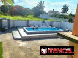 Rebajas de precio en casa de renta con piscina grande  a sólo pasos del mar 🌊 Boca Ciega +53 52463651 ,1/2 cuadra ,L