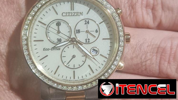 52830802 , RELOJ CITIZEN ECODRIVE CON CRISTALES SWAROVSKI , OPTIMAS CONDICIONES AL 100% , SUPER OFERTA