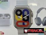 Combo de reloj Smart Watch con audífonos