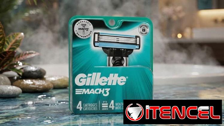 4 Respuestos de Gillette mach 3
