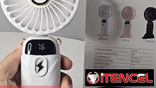 Ventilador Recargable De Mano