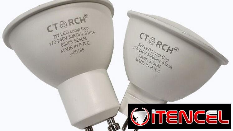 Bombillas Dicroicas GU10 y GU5.3 luz calida y luz blanca