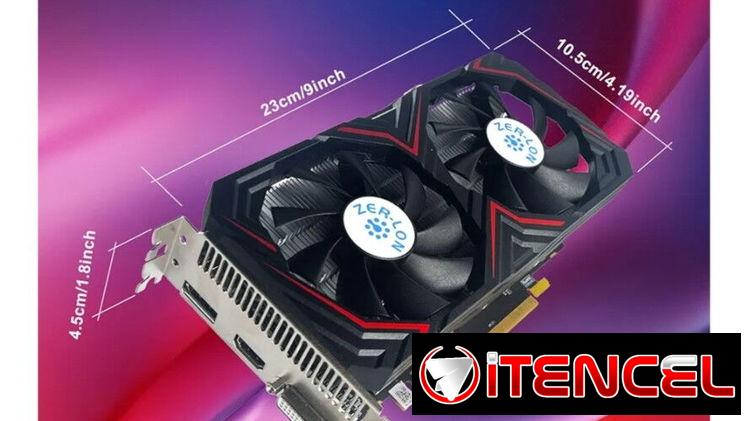 Soporte horizontal COOLMOON ARGB para tarjetas gráficas