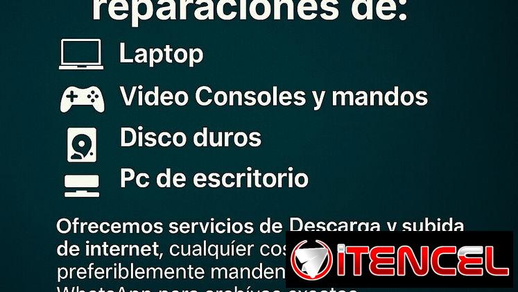 Somos el Taller de electrónica (TECNOLAB). Brindamos los siguientes servicios 👉🖲💻📱Taller especializado en reparación