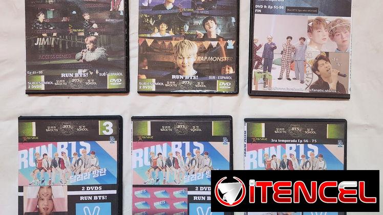 DISCOS DVD DE MÚSICA, PELÍCULAS DE GRUPO KPOP BTS