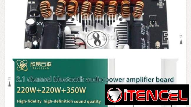 60 usd o al cambio sellado en caja con garantía Amplificadores clase D 220w + 220w + 350w