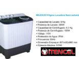 Regálate limpieza y comodidad, lavadoras Milexus de 9 kg