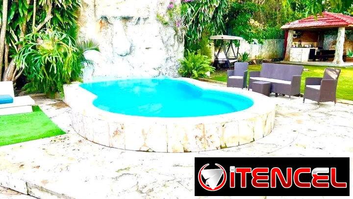 COD.Z 🌊 Pasadía con piscina en Siboney. Capacidad 20 personas 👥