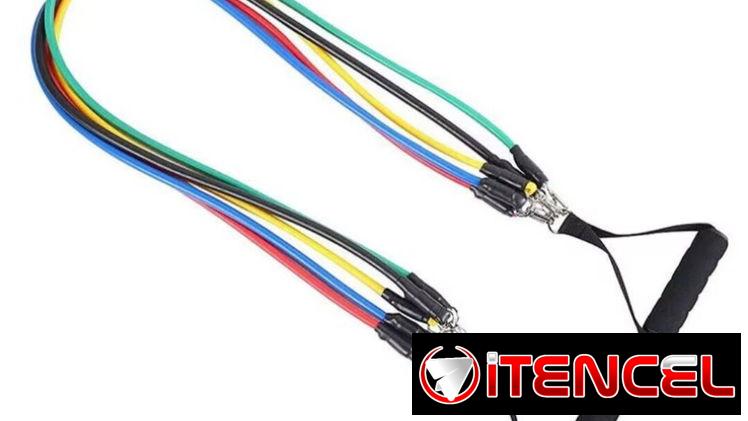 Kit de ligas para ejercicios en espacio reducido
