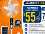 Ventilador recargable Stavel. Venta por unidad y cantidad