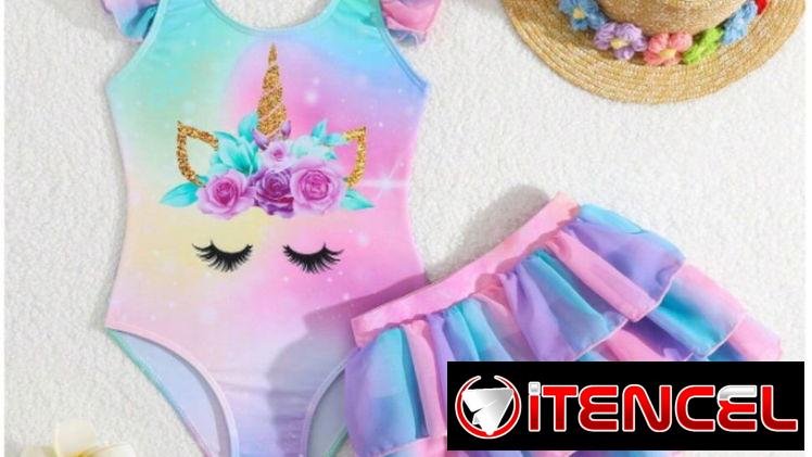 Hermosos trajes de baño para niña en venta