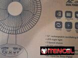 Ventilador recargable de mesa